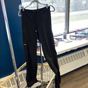 Black womens scrub Pants